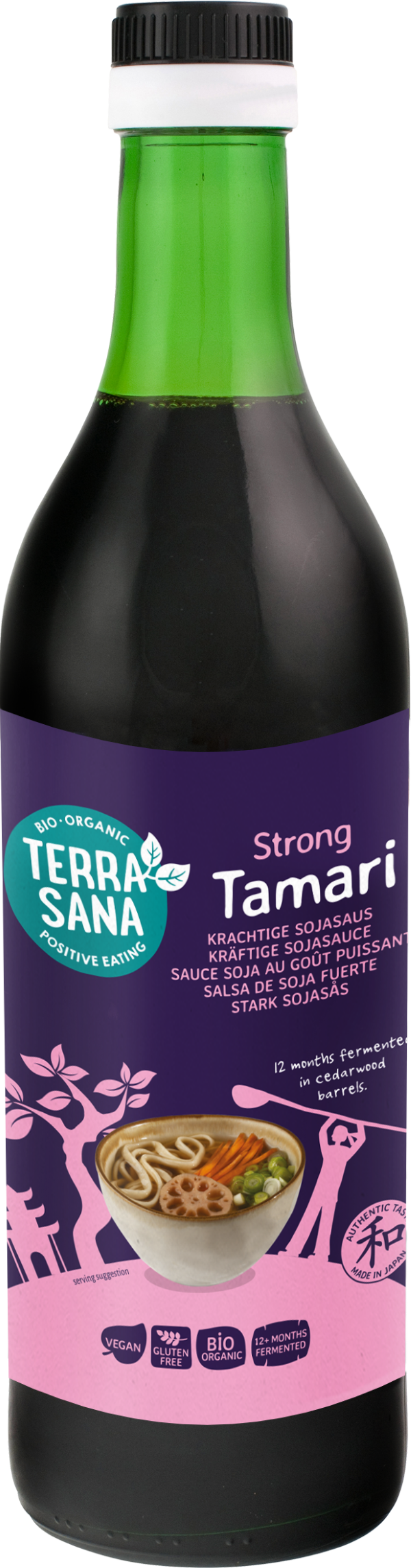 TerraSana Tamari Japans glutenvrij bio 500 Milliliter