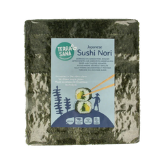 TerraSana Sushi nori geroosterd 50 stuks 125 Gram