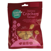 TerraSana Japanse bruine rijstcrackers eko 60 Gram