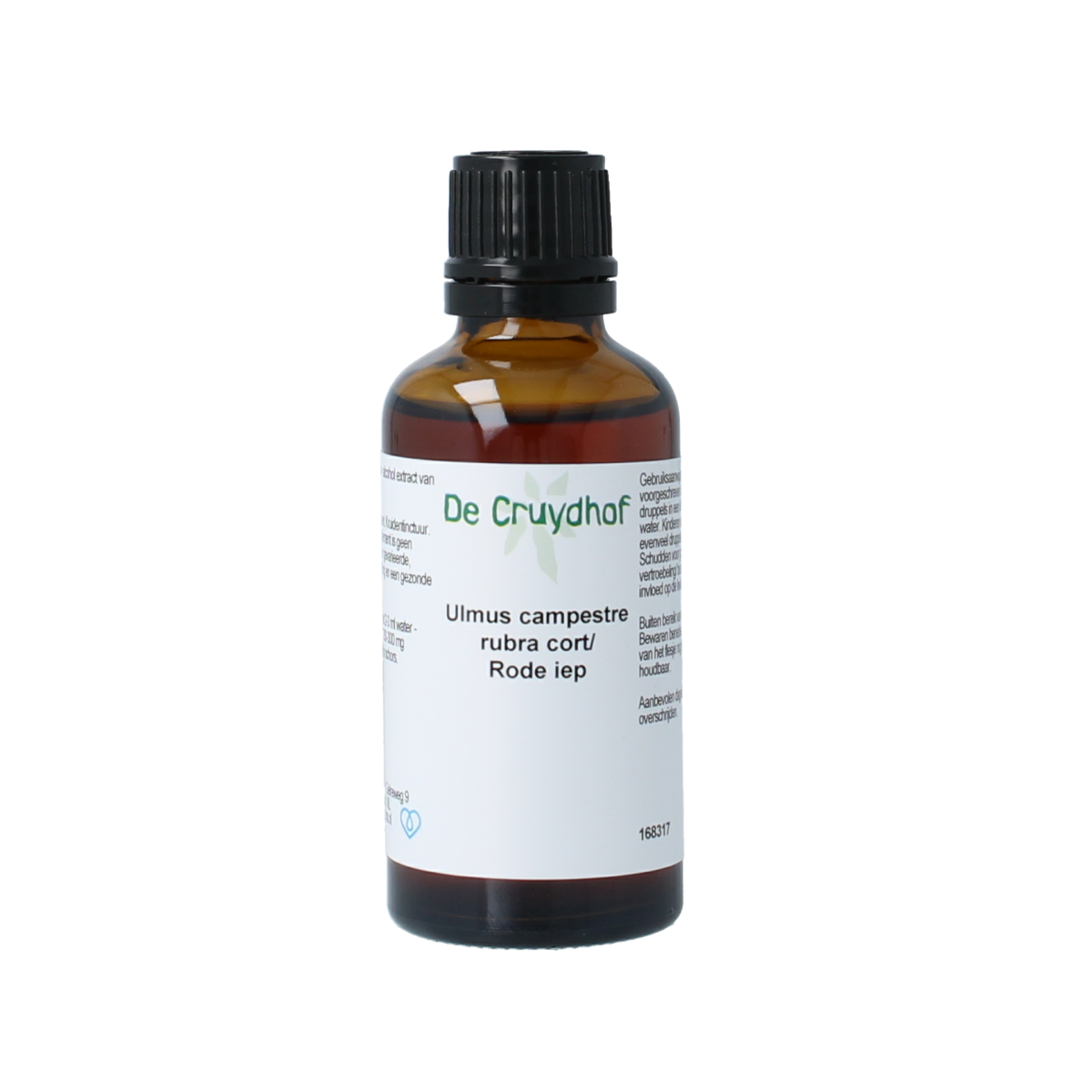 Cruydhof Ulmus campestre rubra / rode iep tinctuur 50.00 Milliliter