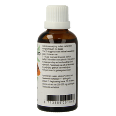 Cruydhof Curcuma longa/geelwortel tinctuur bio 50 Milliliter