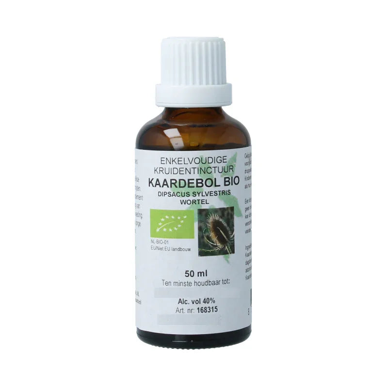 Cruydhof Kaardebol wortel tinctuur bio 50 Milliliter