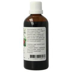 Cruydhof Rosa canina / rozebottel tinctuur bio 100 Milliliter