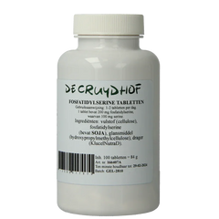 Cruydhof Fosfatidylserine 200mg 100 Tabletten