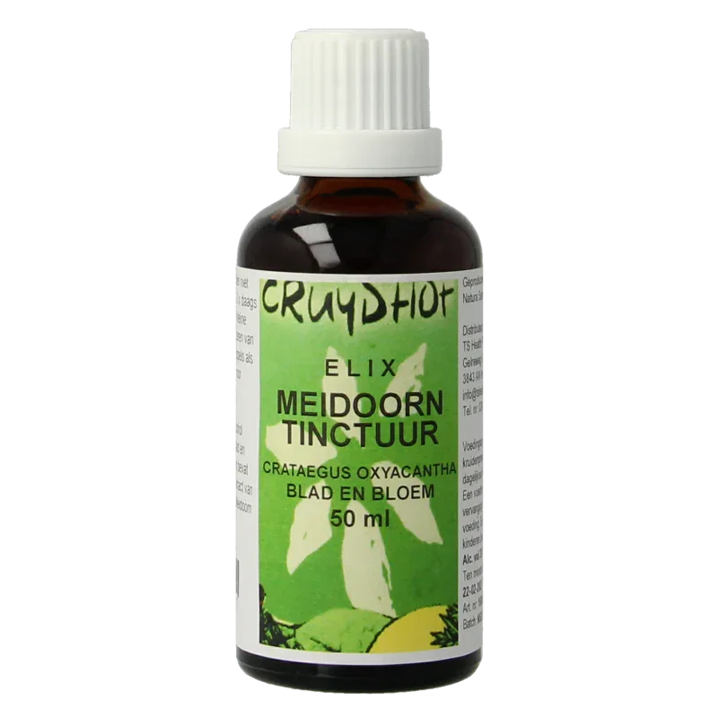 Cruydhof Meidoorn tinctuur 50 Milliliter