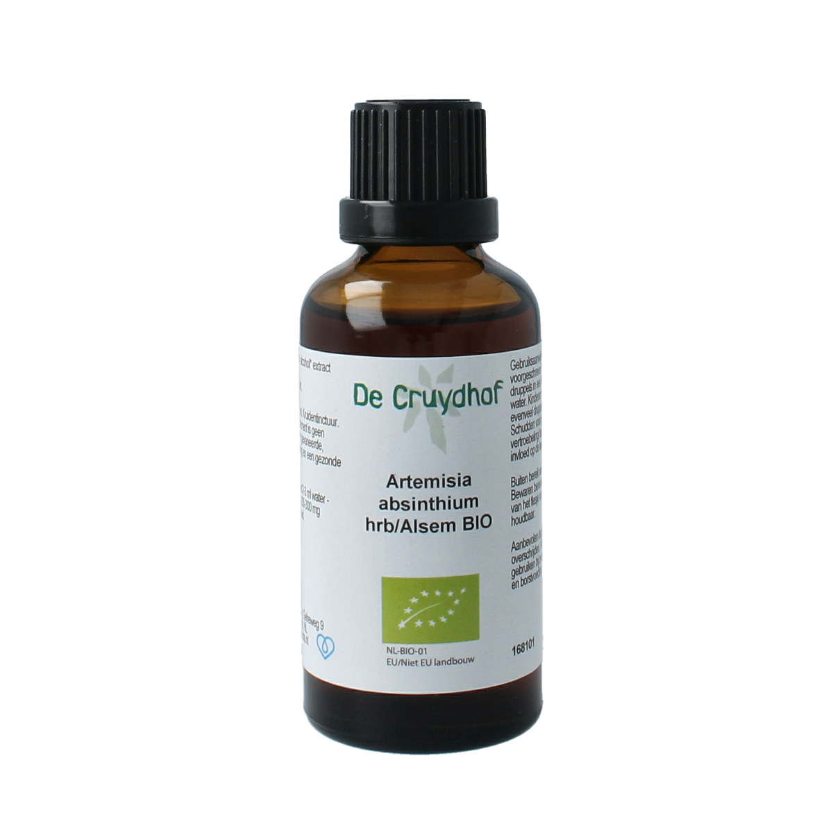 Cruydhof Artemisia absinthium/alsem tinctuur bio 50.00 Milliliter