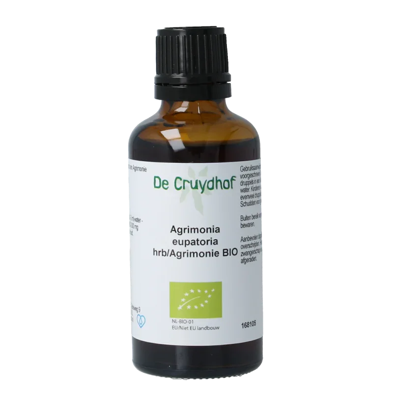 Cruydhof Agrimonia eupatoria hrb tinctuur bio 50 Milliliter