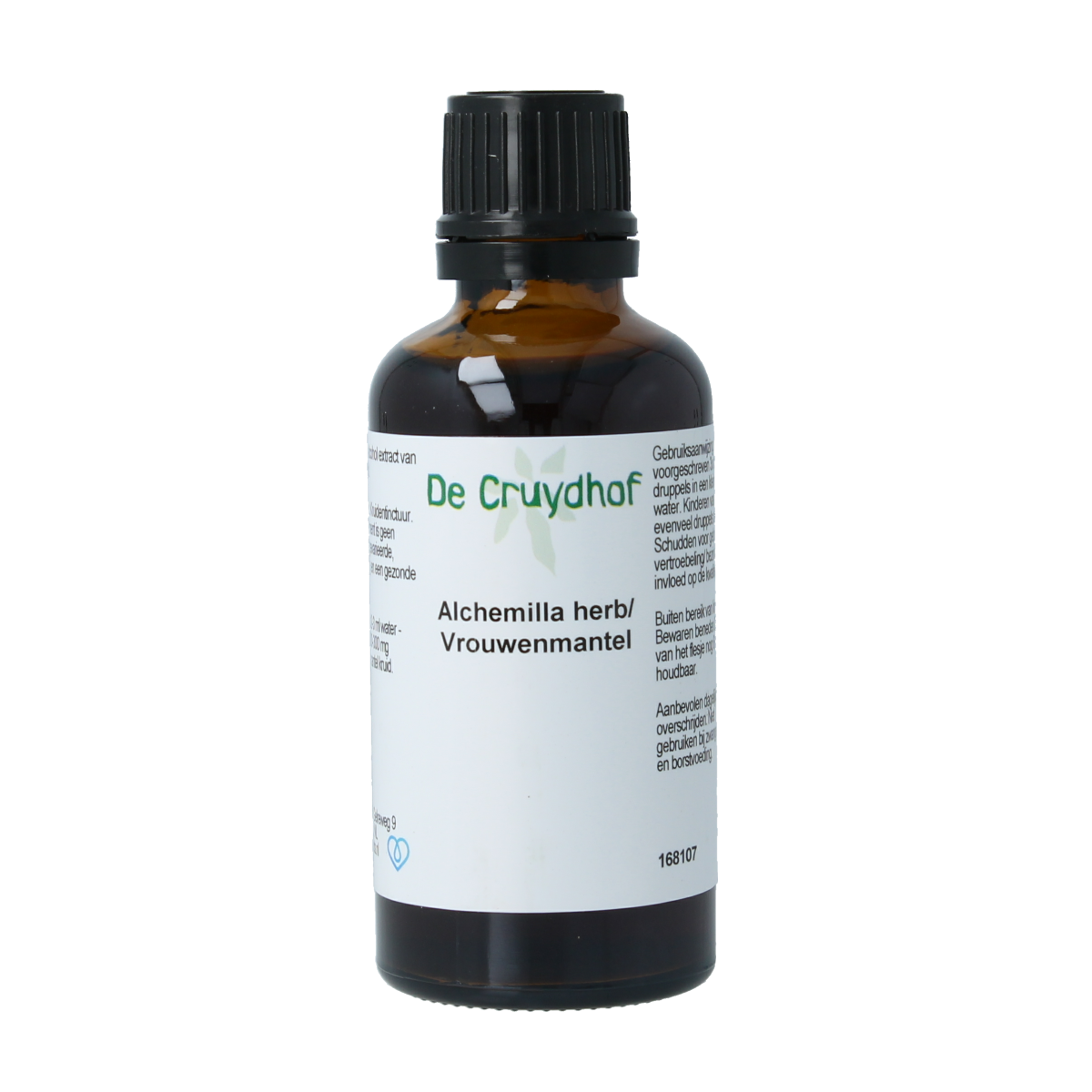 Cruydhof Alchemilla vulgaris/vrouwenmantel tinctuur 50.00 Milliliter