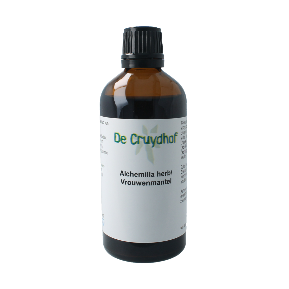 Cruydhof Alchemilla vulgaris/vrouwenmantel tinctuur 100.00 Milliliter