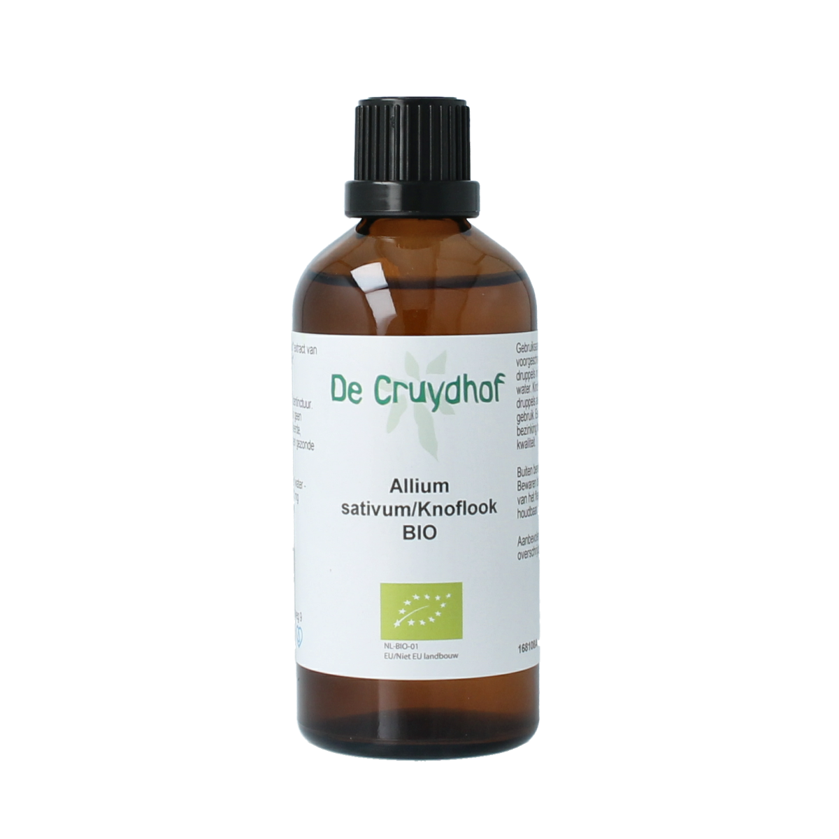 De Cruydhof Allium sativum bulb/knoflook tinctuur bio 100.00 Milliliter
