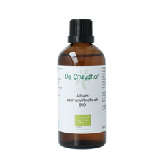 Cruydhof Allium sativum bulb/knoflook tinctuur bio 100.00 Milliliter