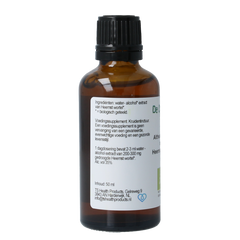 Cruydhof Althaea officinalis rad/heemst tinctuur bio 50.00 Milliliter