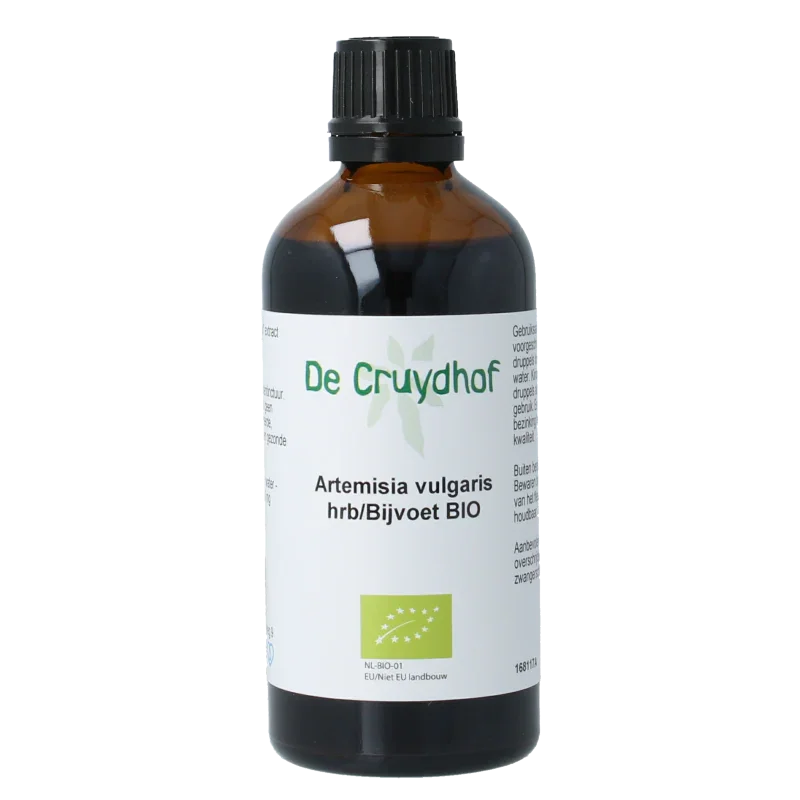 Cruydhof Artemisia vulgaris herb/bijvoet tinctuur bio 100 Milliliter