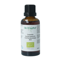 Cruydhof Capsella burs p / herderstasje tinctuur bio 50.00 Milliliter