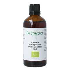 Cruydhof Capsella burs p / herderstasje tinctuur bio 100.00 Milliliter