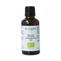 Cruydhof Matricaria chamomilla fl / kamille tinctuur bio 50 Milliliter