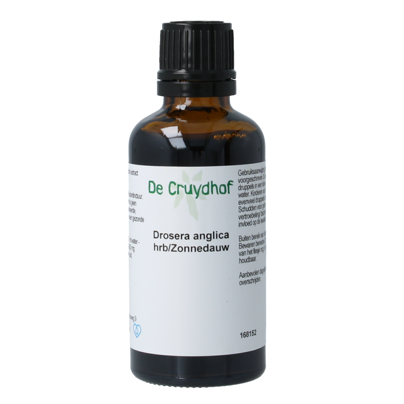 Cruydhof Drosera anglica hrb / zonnedauw tinctuur 50 Milliliter