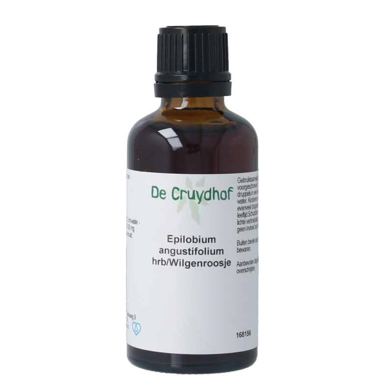 Cruydhof Epilobium angustifolium / wilgenroosje tinctuur 50 Milliliter