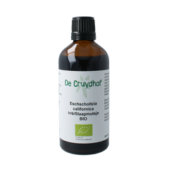 Cruydhof Eschscholtzia calif / slaapmutsje tinctuur bio 100.00 Milliliter