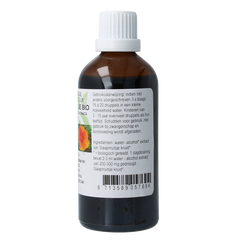 Cruydhof Eschscholtzia calif / slaapmutsje tinctuur bio 100 Milliliter