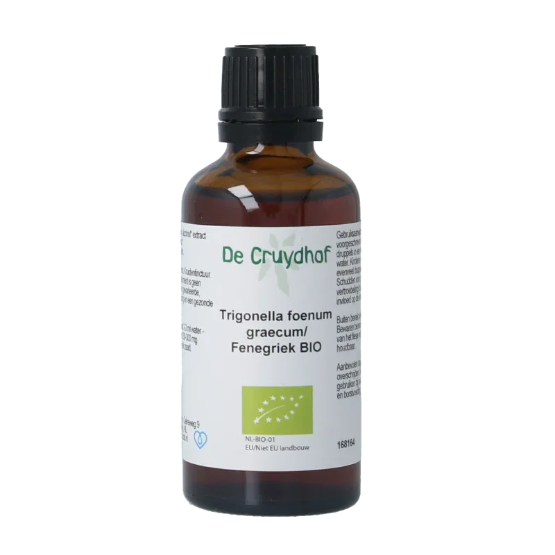 Cruydhof Trigonella foen gr / fenegriek tinctuur bio 50 Milliliter