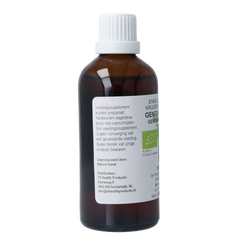 Cruydhof Gentiana lutea radix / gentiaan tinctuur bio 100.00 Milliliter