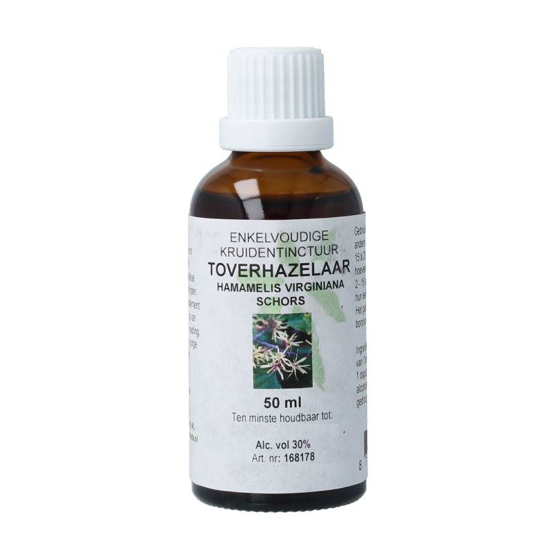 Cruydhof Hamamelis virginiana cort / toverhazelaar tinctuur 50.00 Milliliter