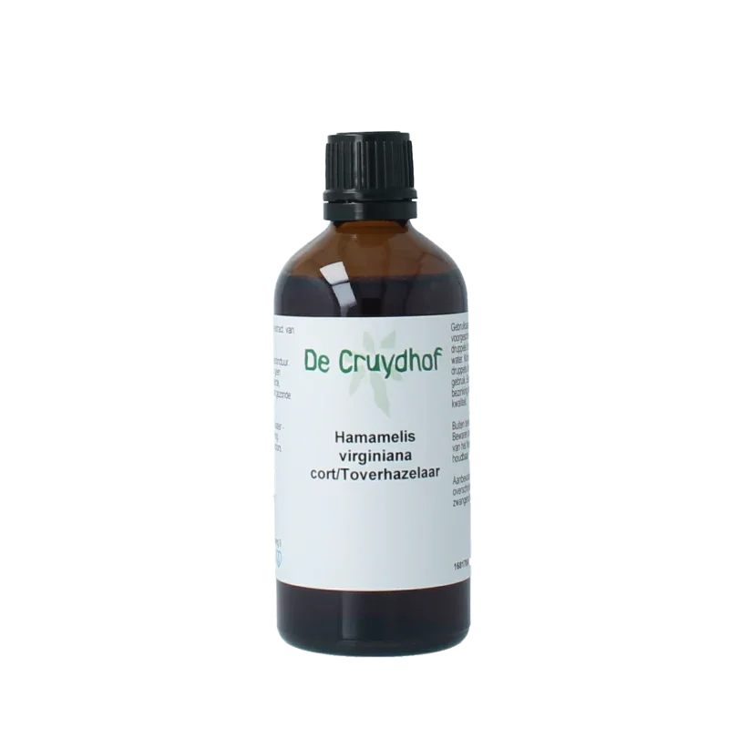 Cruydhof Hamamelis virginiana cort / toverhazelaar tinctuur 100 Milliliter
