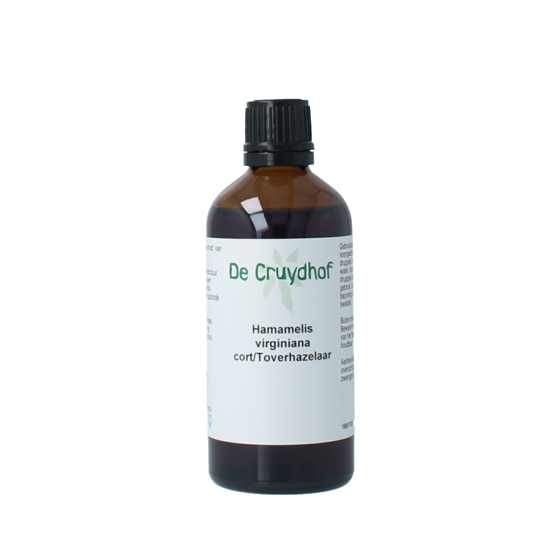 Cruydhof Hamamelis virginiana cort / toverhazelaar tinctuur 100 Milliliter