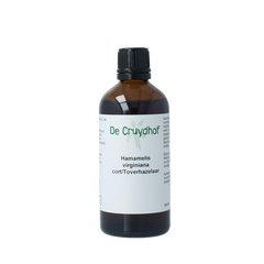 Cruydhof Hamamelis virginiana cort / toverhazelaar tinctuur 100.00 Milliliter