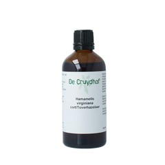 Cruydhof Hamamelis virginiana cort / toverhazelaar tinctuur 100 Milliliter