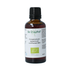 Cruydhof Cinnamomum zeyl cort / kaneel tinctuur bio 50.00 Milliliter