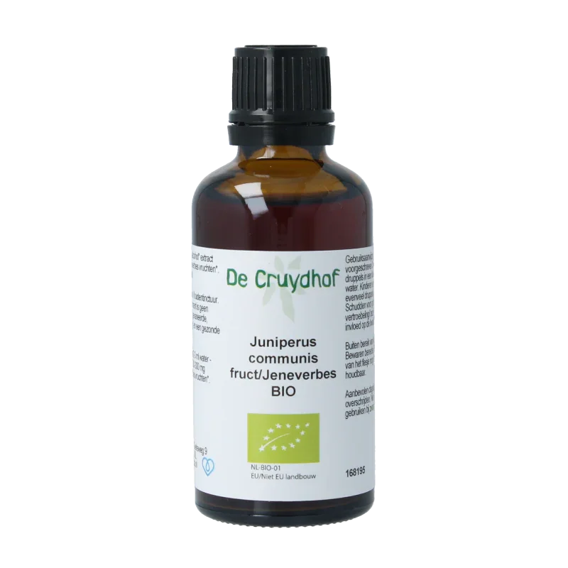 Cruydhof Juniperus communis fruct / jeneverbes tinctuur bio 50.00 Milliliter
