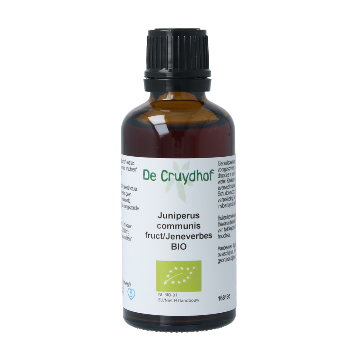 Cruydhof Juniperus communis fruct / jeneverbes tinctuur bio 50.00 Milliliter