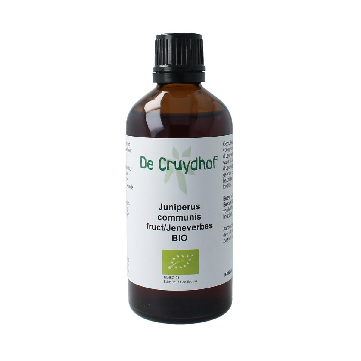 Cruydhof Juniperus communis fruct / jeneverbes tinctuur bio 100.00 Milliliter