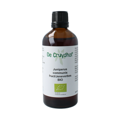 Cruydhof Juniperus communis fruct / jeneverbes tinctuur bio 100.00 Milliliter