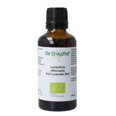 Cruydhof Lavandula officinalis flor tinctuur bio 50.00 Milliliter