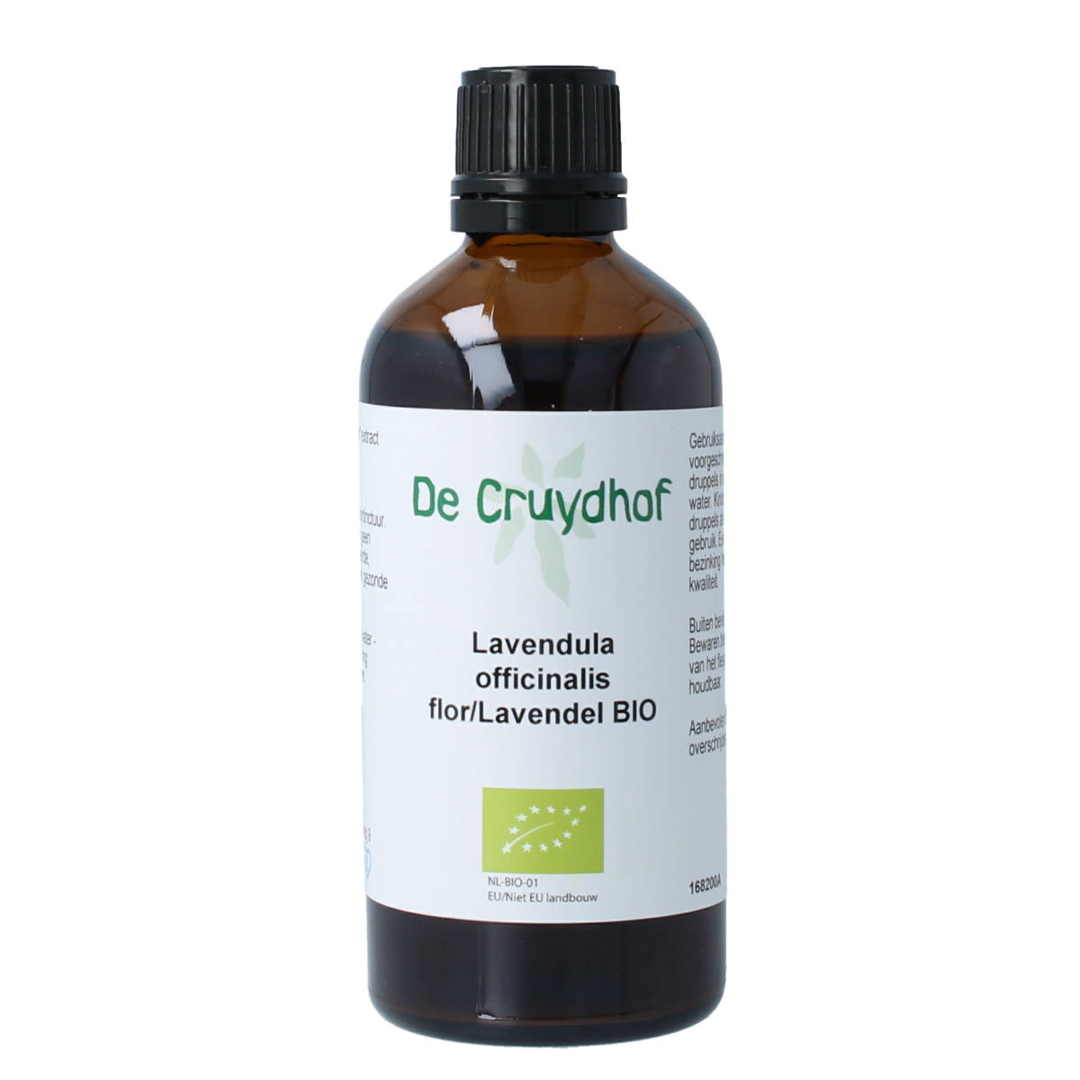 De Cruydhof Lavandula officinalis flor tinctuur bio 100.00 Milliliter