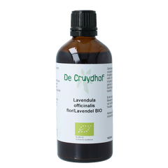 Cruydhof Lavandula officinalis flor tinctuur bio 100 Milliliter