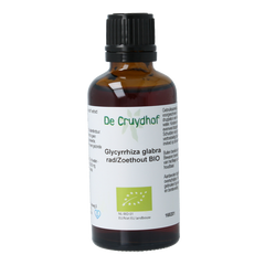 Cruydhof Glycyrrhiza glabra radix / zoethout tinctuur bio 50 Milliliter