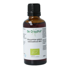 Cruydhof Glycyrrhiza glabra radix / zoethout tinctuur bio 50 Milliliter