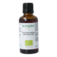 Cruydhof Glycyrrhiza glabra radix / zoethout tinctuur bio 50.00 Milliliter