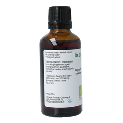 Cruydhof Glycyrrhiza glabra radix / zoethout tinctuur bio 50 Milliliter