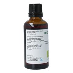 Cruydhof Glycyrrhiza glabra radix / zoethout tinctuur bio 50 Milliliter