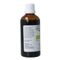 Natura Sanat Glycyrrhiza glabra radix / zoethout tinctuur bio 100.00 Milliliter