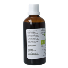 Natura Sanat Glycyrrhiza glabra radix / zoethout tinctuur bio 100.00 Milliliter