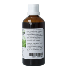 Natura Sanat Glycyrrhiza glabra radix / zoethout tinctuur bio 100.00 Milliliter
