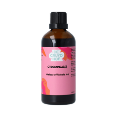 De Cruydhof Melissa officinalis herb / citroenmelisse tinctuur 100.00 Milliliter
