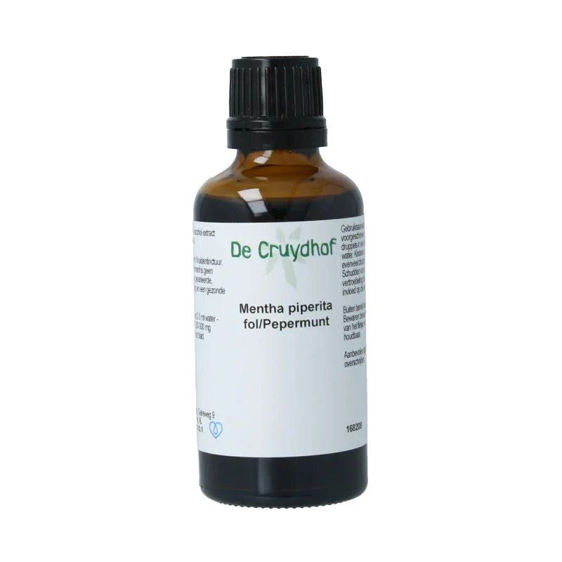 Cruydhof Mentha piperita / pepermunt tinctuur 50 Milliliter