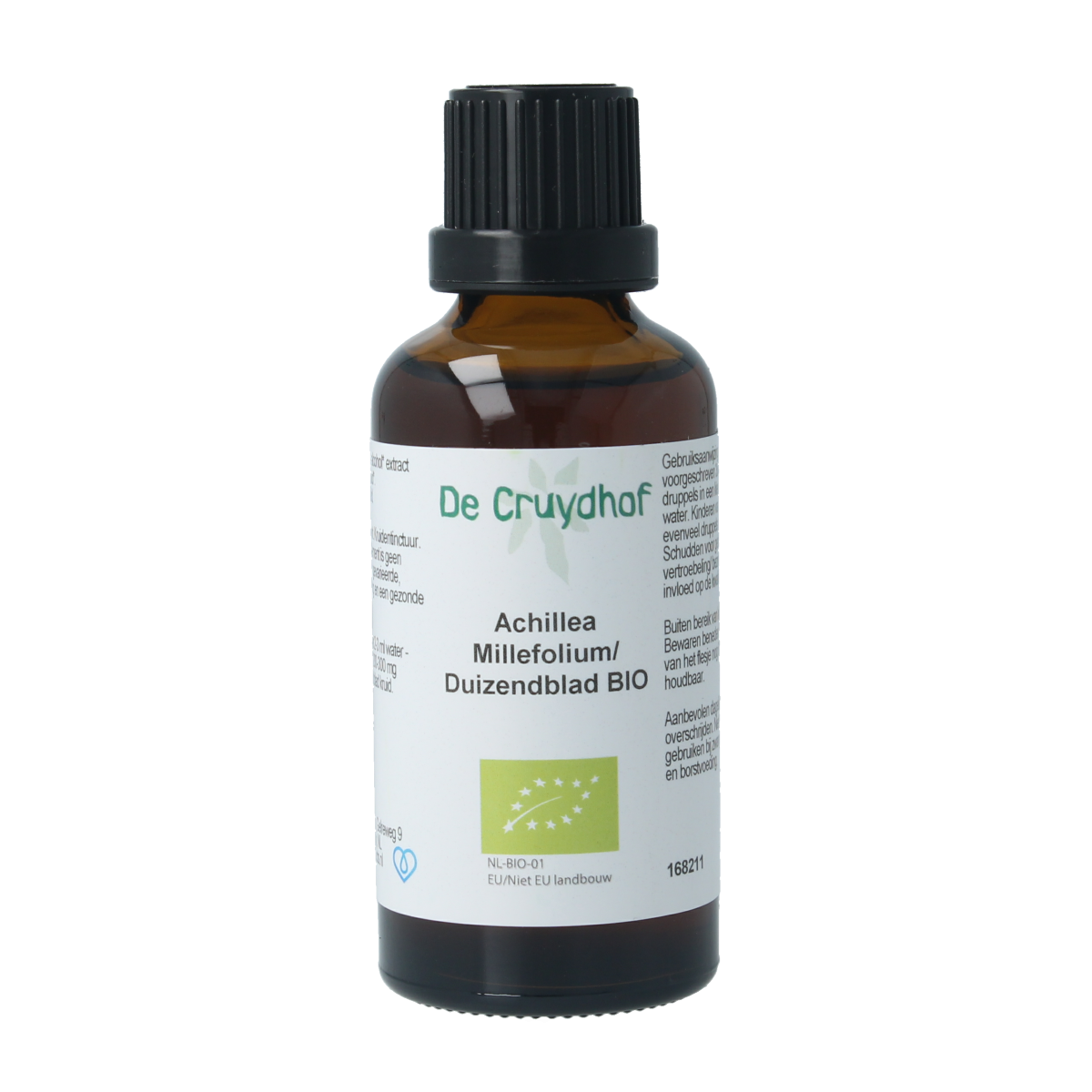 Cruydhof Achillea millefolium/duizendblad tinctuur bio 50.00 Milliliter